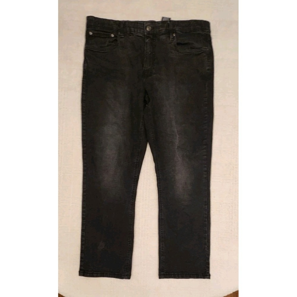 Urban Star Classic Black Straight Jeans Men's 40 x 30